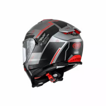 Casco Typhoon BA — Talla M, gris mate